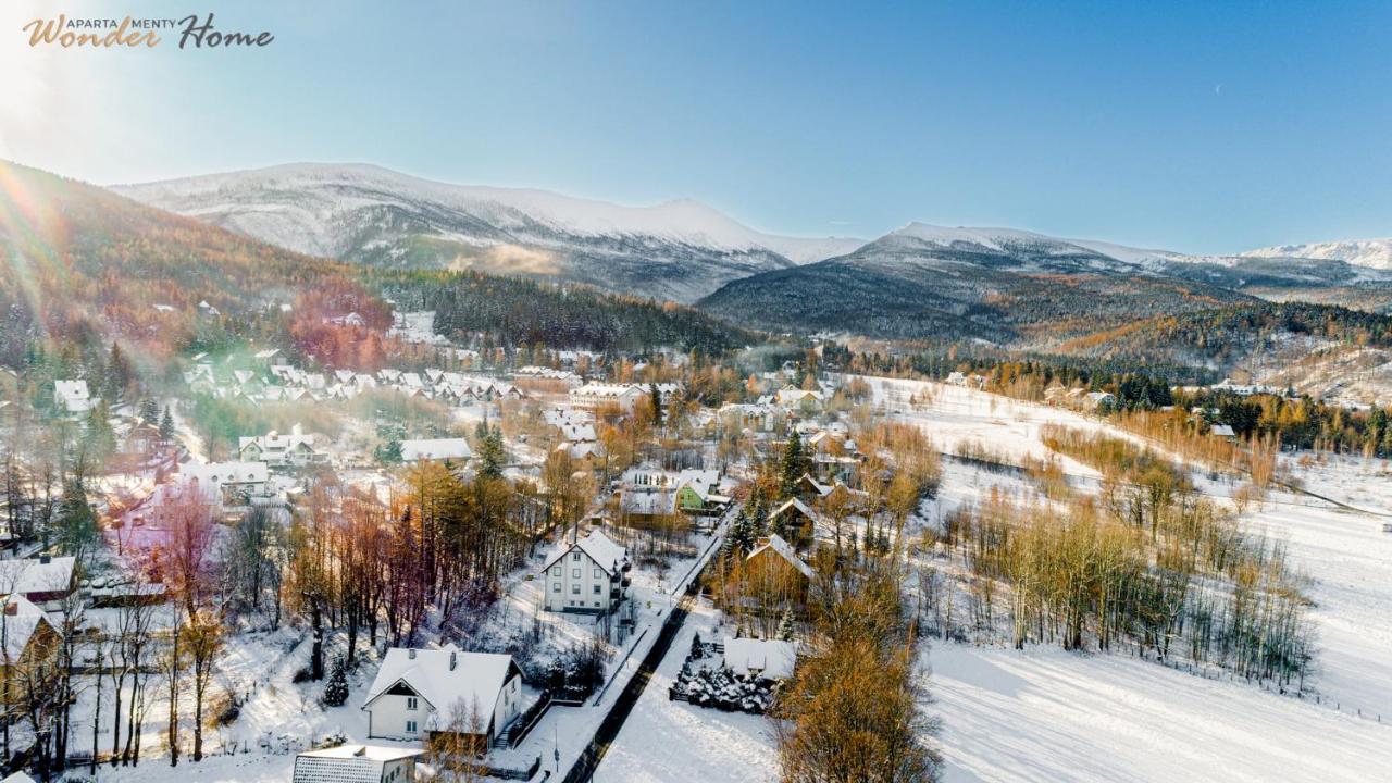 Wonder - Z Garazem, Ogrodkiem, Miejscem Na Grilla I Widokiem Na Karkonosze Karpacz
